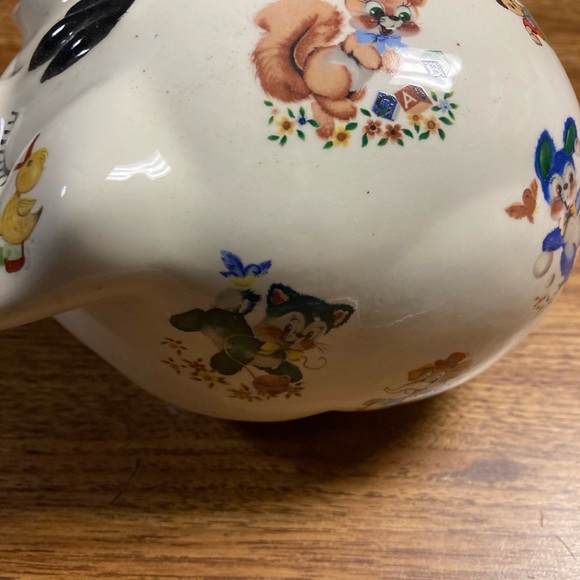 Vintage piggy bank animal print - Picture 3 of 5